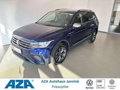 Gebraucht VW Tiguan Allspace Life 150 PS (110 kW) 2022 Atlantic blue metallic SUV
