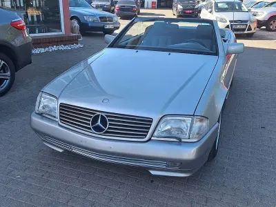 Gebraucht Mercedes SL320 231 PS (169 kW) 1995 Silber Cabrio