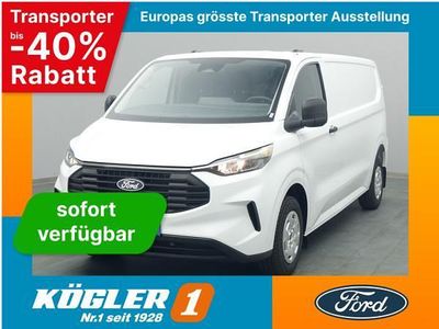 Neu Ford Transit Custom Trend 136 PS (100 kW) 2025 Weiß (weiss) Limousine