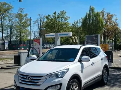 Gebraucht Hyundai Santa Fe 200 PS (147 kW) 2013 Weiß SUV