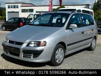 Begagnad Mitsubishi Space Star Comfort Edition 98 HK (72 kW) 2002 Silver Minibuss