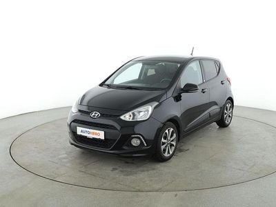 Gebraucht Hyundai i10 Passion 67 PS (49 kW) 2016 Schwarz Kleinwagen