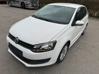 Gebraucht VW Polo Trendline 60 PS (44 kW) 2010 Weiß Kleinwagen