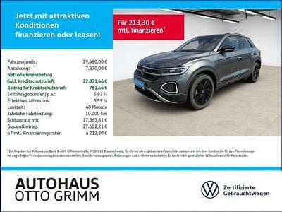 Grau Gebraucht 2024 VW T-Roc Style SUV | 29.480 € (Fairer Preis)