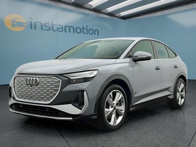 Grau Gebraucht 2022 Audi Q4 Sportback e-tron SUV | 31.000 € (Fairer Preis)