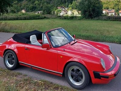 Gebraucht Porsche 911SC 204 PS (150 kW) 1983 Rot Cabrio
