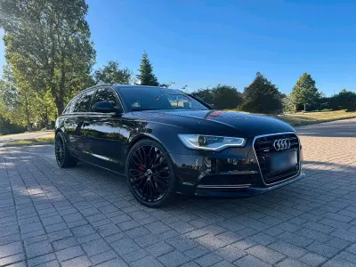 Używany Audi A6 S-Line 313 KM (230 kW) 2012 Czarny Kombi
