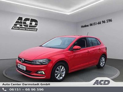 Gebraucht VW Polo Highline 95 PS (69 kW) 2019 Rot Kleinwagen