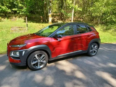 Gebraucht Hyundai Kona Premium 177 PS (130 kW) 2019 Rot SUV