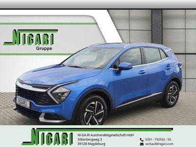 Gebraucht Kia Sportage Vision 150 PS (110 kW) 2023 B3l) blue flame met. (blau SUV