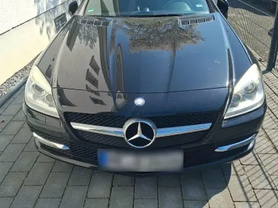 Brugt Mercedes SLK200 184 HK (135 kW) 2011 Sort Cabriolet