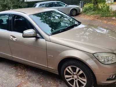 Brugt Mercedes C200 Avantgarde 184 HK (135 kW) 2007 Beige Sedan