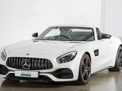 Gebraucht Mercedes AMG GT C AMG 557 PS (409 kW) 2018 Weiß Cabrio
