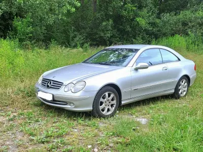 Gebraucht Mercedes CLK200 Elegance 163 PS (119 kW) 2002 Silber Coupé