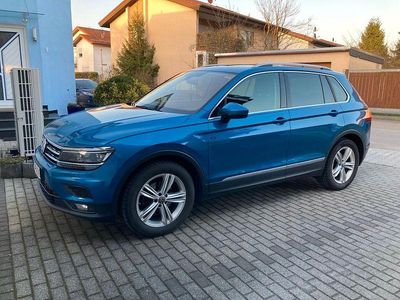 Gebraucht VW Tiguan 150 PS (110 kW) 2018 Blau SUV