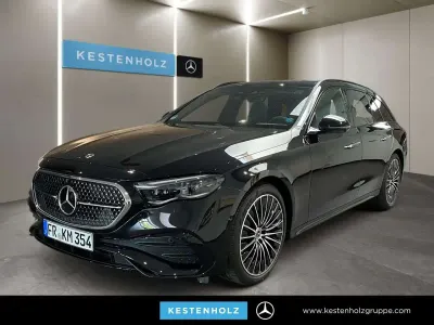 Gebraucht Mercedes E220 AMG line 197 PS (144 kW) 2026 Schwarz Limousine