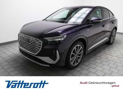 Violett Gebraucht 2022 Audi Q4 e-tron Advanced SUV | 32.780 € (Fairer Preis)