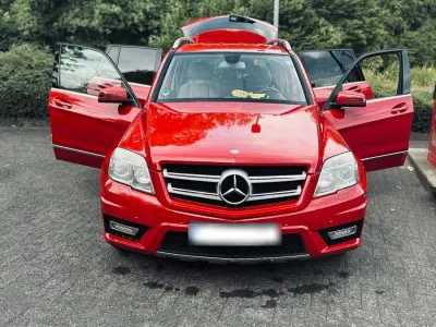 Gebraucht Mercedes GLK220 170 PS (125 kW) 2010 Rot SUV