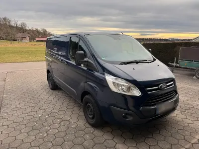 Gebraucht Ford Transit Custom 170 PS (125 kW) 2017 Blau Van / Kleinbus