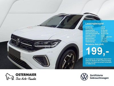 Gebraucht VW T-Cross R-line 150 PS (110 kW) 2025 Pure white SUV