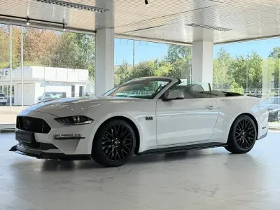 Gebraucht Ford Mustang GT Premium 450 PS (330 kW) 2020 Weiß Cabrio