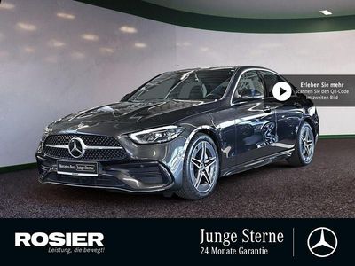 Gebraucht Mercedes C200 AMG 204 PS (150 kW) 2023 Grau / graphitgrau Limousine