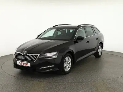 Brugt Skoda Superb Ambition 150 HK (110 kW) 2020 Sort Stationcar