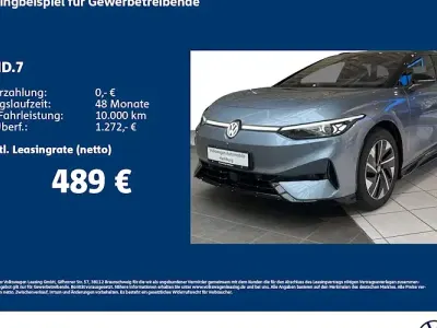 Nouă VW ID.7 Pro 210 kW (286 CP) 2025 Albastru Break
