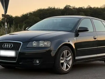 Gebraucht Audi A3 S-Line 160 PS (117 kW) 2008 Schwarz Kleinwagen