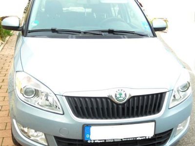 Gebraucht Skoda Fabia Style 90 PS (66 kW) 2010 Blau Kleinwagen