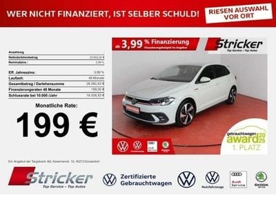 Ascotgrau Gebraucht 2024 VW Polo GTI Kleinwagen | 23.939 € (Fairer Preis)
