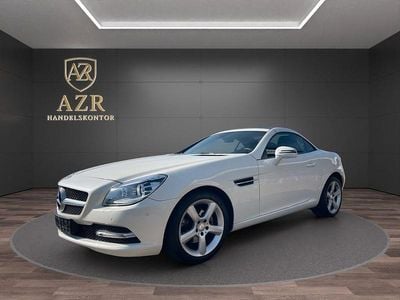 Gebraucht Mercedes SLK200 184 PS (135 kW) 2013 Weiß Cabrio
