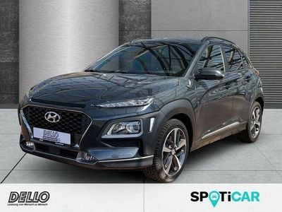 Usado Hyundai Kona Style 177 HP (130 kW) 2019 Cinzento SUV