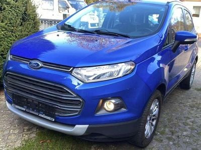 Usata Ford Ecosport Trend 125 CV (91 kW) 2015 Blu SUV