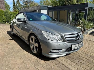 Second-hand Mercedes E250 Avantgarde 204 CP (150 kW) 2013 Argintiu Cabrio