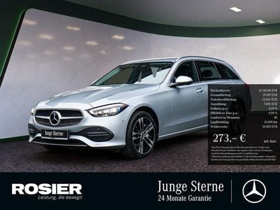 Silber Gebraucht 2022 Mercedes C300e Avantgarde Limousine | 31.540 € (Fairer Preis)
