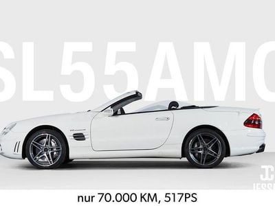 Gebraucht Mercedes SL55 AMG AMG 517 PS (380 kW) 2006 Weiß Cabrio