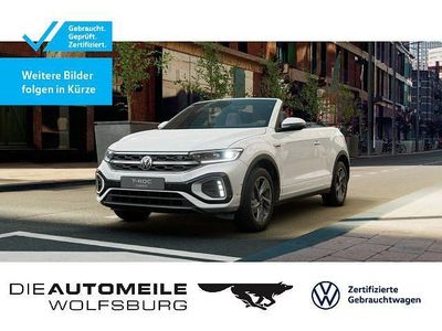 Gebraucht VW T-Roc Cabriolet R-line 150 PS (110 kW) 2025 Pure white Cabrio