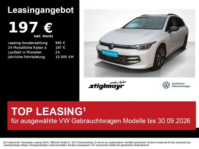 Gebraucht VW Golf VIII Goal 150 PS (110 kW) 2025 Oryxweiß perlmutteffekt Kombi