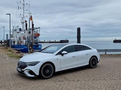 Gebraucht Mercedes EQE AMG 43 AMG 350 kW (476 PS) 2022 Weiß Limousine
