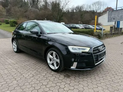 Używany Audi A3 Sport 116 KM (85 kW) 2017 Czarny Sedan/Limuzyna