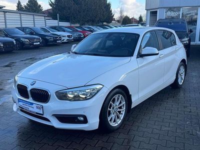 Gebraucht BMW 116 Advantage 116 PS (85 kW) 2016 Weiß Kleinwagen