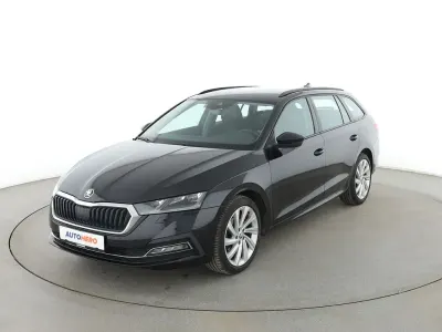 Brugt Skoda Octavia First Edition 150 HK (110 kW) 2021 Sort Stationcar
