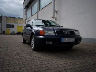 Gebraucht Audi 100 115 PS (84 kW) 1993 Blau Limousine
