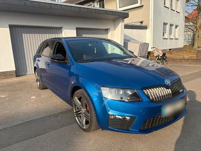 Gebraucht Skoda Octavia vRS 184 PS (135 kW) 2015 Blau Kleinwagen
