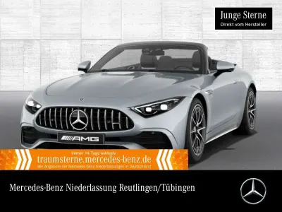 Gebraucht Mercedes SL43 AMG AMG Line Premium Plus 381 PS (280 kW) 2024 Silber Cabrio