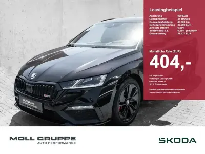 Gebraucht Skoda Octavia RS 245 PS (180 kW) 2024 Blackmagic perleffekt (metallic) Kombi