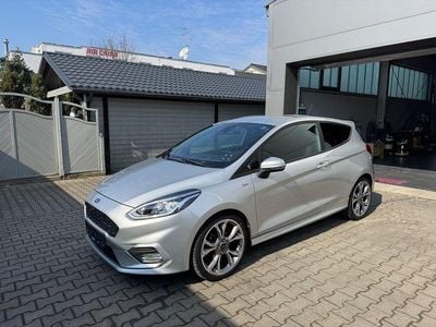 Gebraucht Ford Fiesta ST-Line 125 PS (91 kW) 2018 Silber Kleinwagen