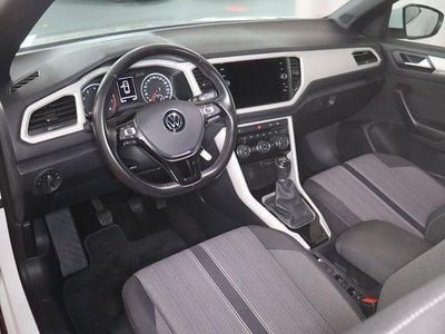 Gebraucht VW T-Roc Cabriolet Style 110 PS (80 kW) 2021 Weiß Cabrio