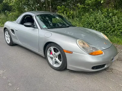 Gebraucht Porsche 986 Boxster 220 PS (161 kW) 2002 Silber Cabrio